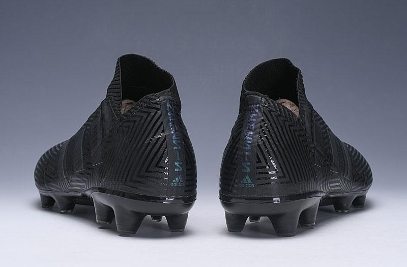 New Adidas Nemeziz 18 'Spectral Mode' Soccer Cleats Shoes All Black