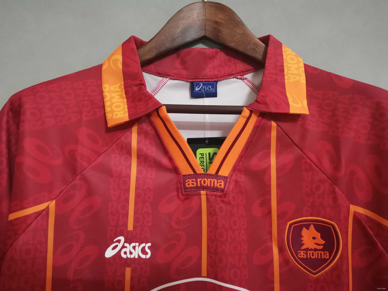 Camisola Retrô AS Roma 1996-97 - Home