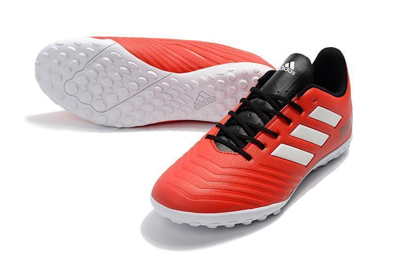 New Adidas Predator Accelerator TF Soccer Cleats Shoes Red White Black