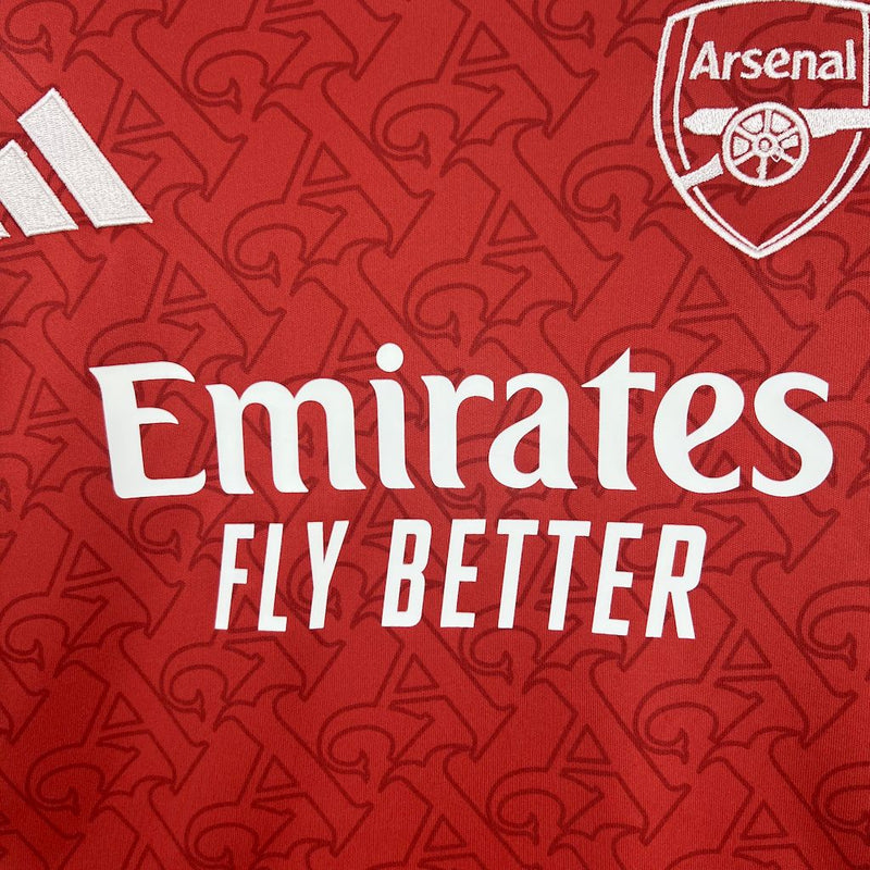 Camisola Feminina Arsenal 2025/26 - Home