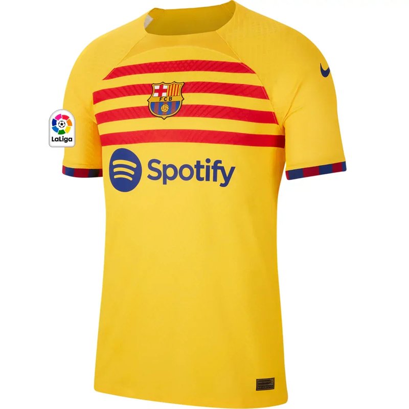 Ansu Fati Barcelona 22/23 Senyera IV Fourth Jersey - Player Version