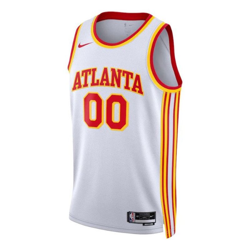 Atlanta Hawks Unisex 2023 White NBA Jersey - Association Edition