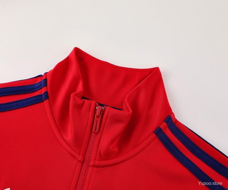 Conjunto de Treino Arsenal 2024-25 - Casaco sem Capuz