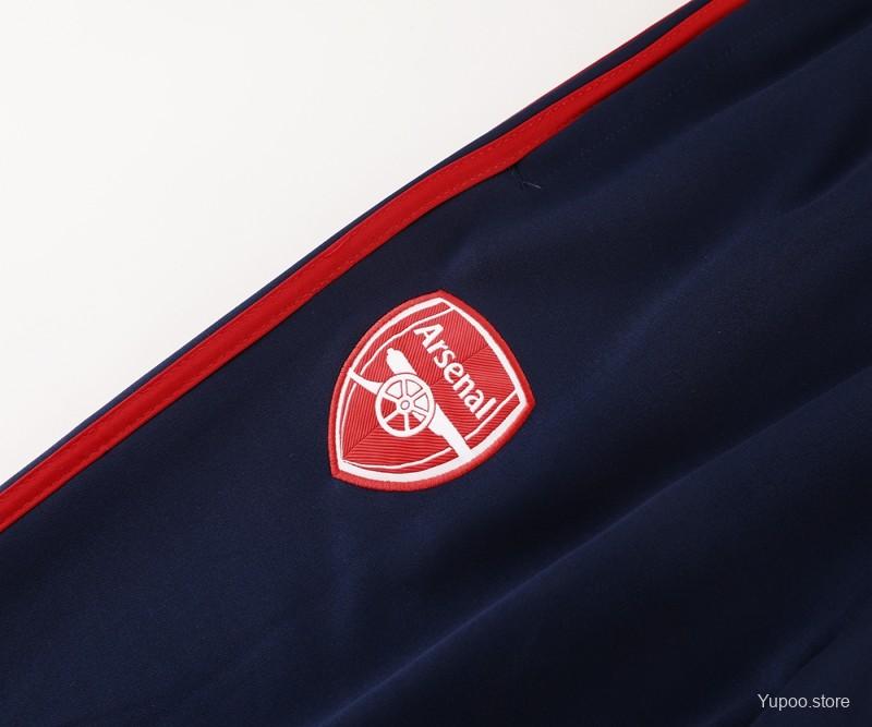 Conjunto de Treino Arsenal 2024-25 - Casaco sem Capuz