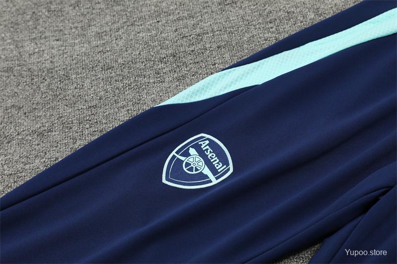 Conjunto de Treino Arsenal 2024-25 - Casaco sem Capuz