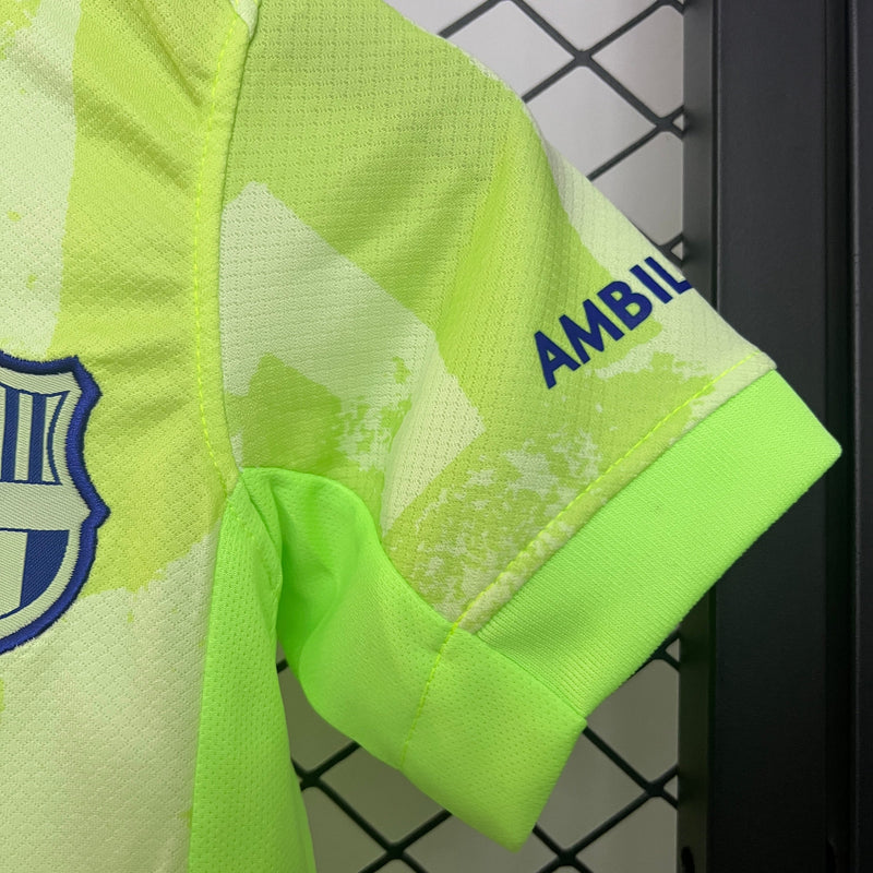 Conjunto Infantil Barcelona 2024/25 -  Third