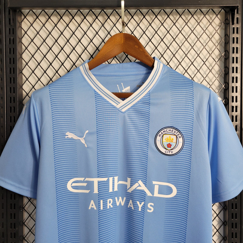 Camisola Manchester City 2023/24 Home