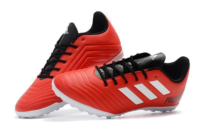 New Adidas Predator Accelerator TF Soccer Cleats Shoes Red White Black