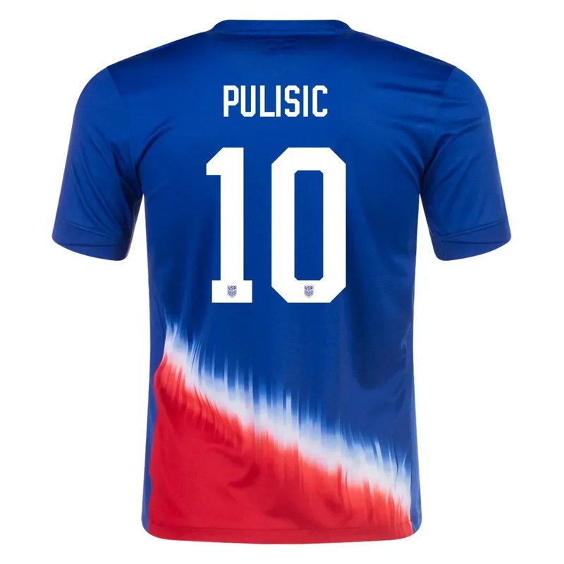 Christian Pulisic USA 24/25 II Away Jersey - Fan Version