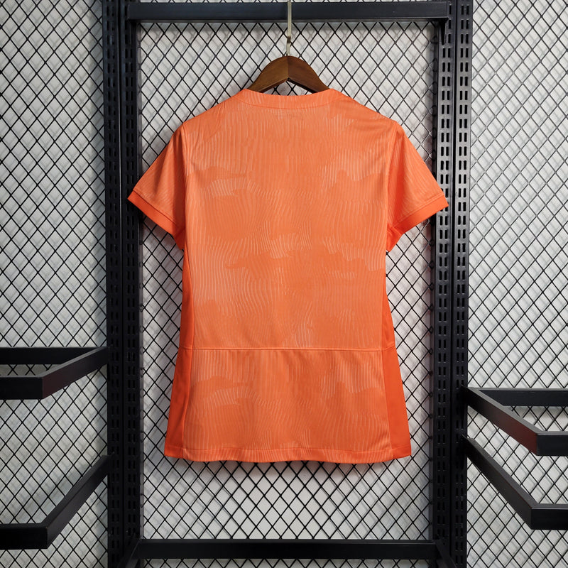 Camisola Feminina Seleção Holanda 2023/24 Home