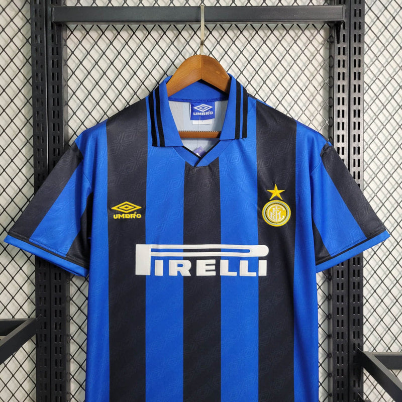 Camisola Retrô  Inter de Milão 1995-96 - Home