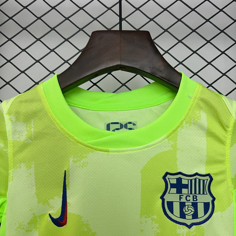 Conjunto Infantil Barcelona 2024/25 -  Third