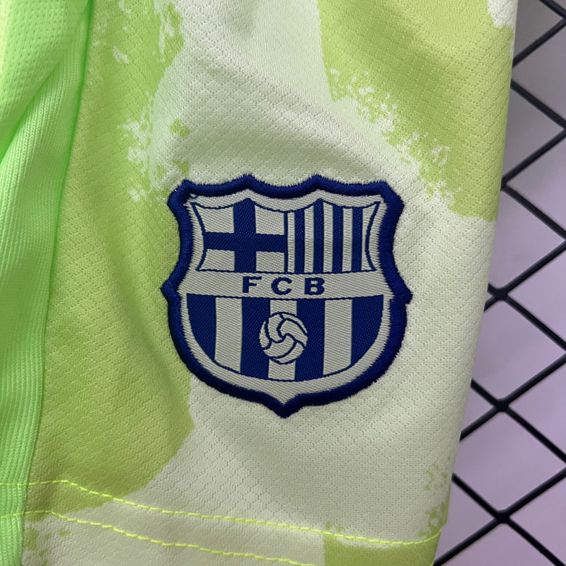 Conjunto Infantil Barcelona 2024/25 -  Third