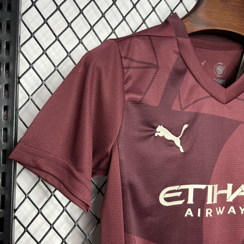 Conjunto Infantil Manchester City 2024/25 - Third