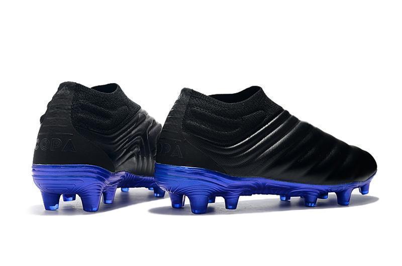 Adidas Copa 19+ FG Soccer Cleats Shoes Black Blue