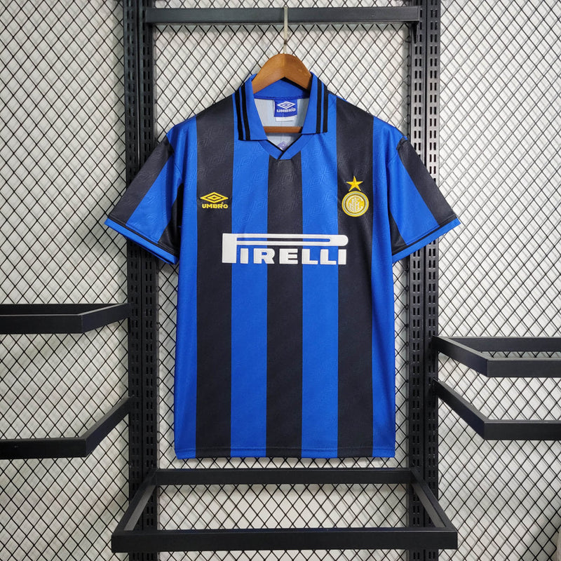 Camisola Retrô  Inter de Milão 1995-96 - Home