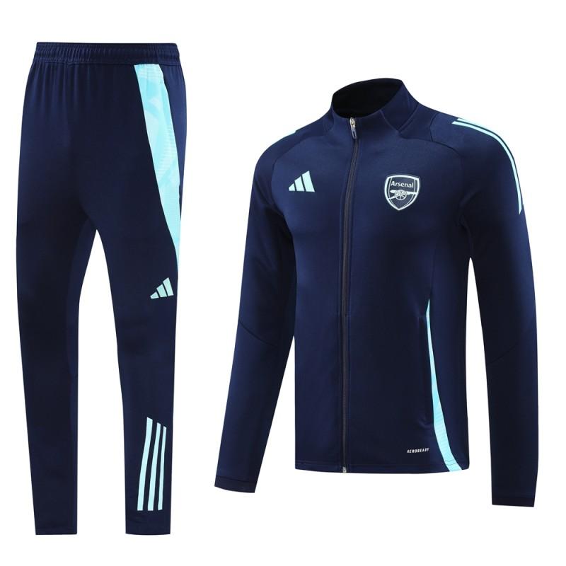Conjunto de Treino Arsenal 2024-25 - Casaco sem Capuz