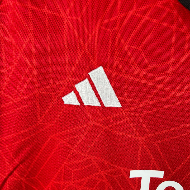 Camisola Feminina Manchester United 2023/24 Home