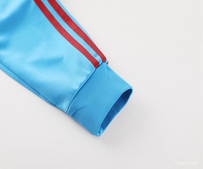 Conjunto de Treino Arsenal 2024-25 - Casaco sem Capuz