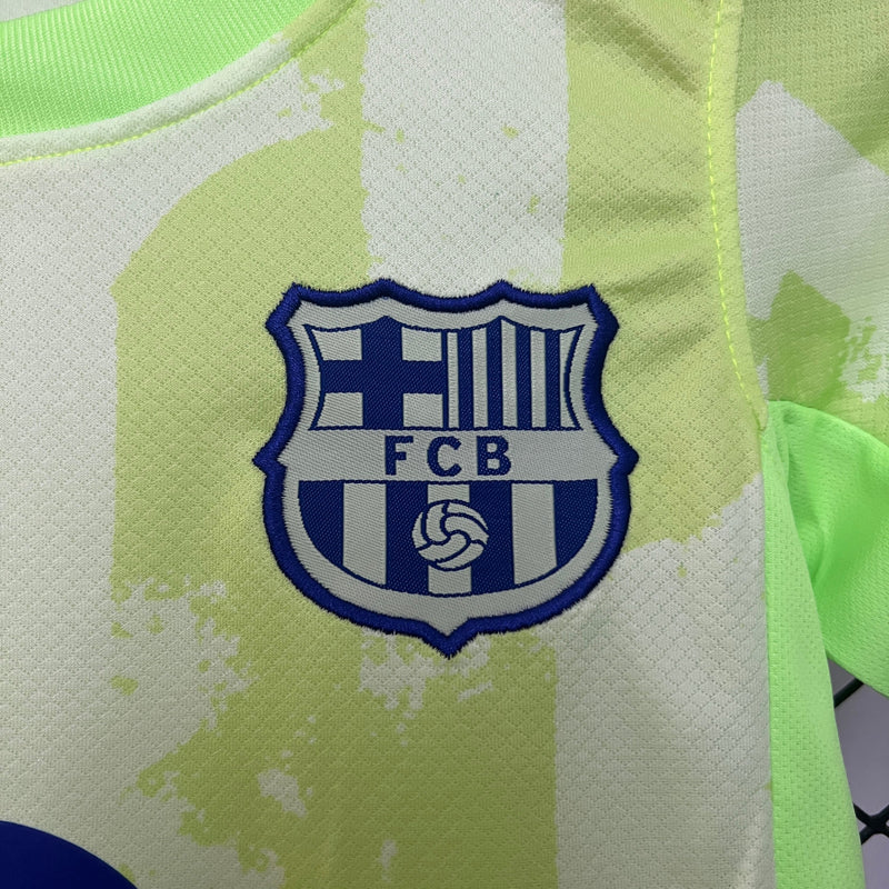Conjunto Infantil Barcelona 2024/25 -  Third