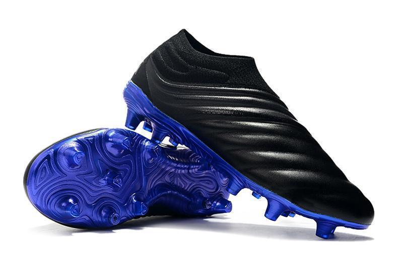 Adidas Copa 19+ FG Soccer Cleats Shoes Black Blue