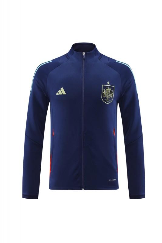 Conjunto de Treino Espanha 2024 - Casaco sem Capuz