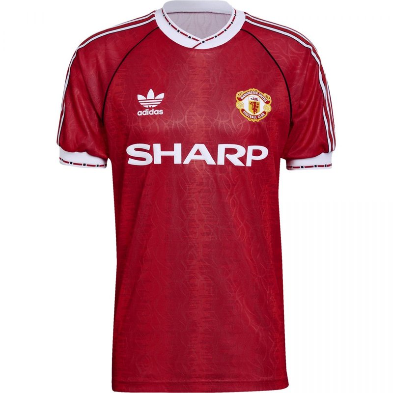 Gary Neville Manchester United 1990 Jersey - Fan Version