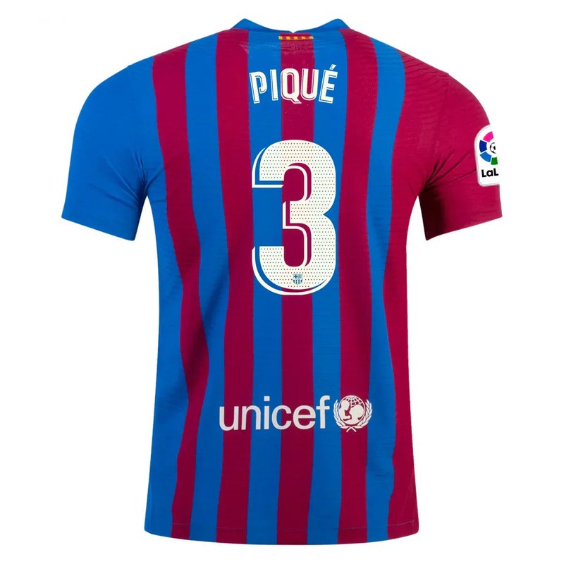 Gerard Piqu�� Barcelona 21/22 I Home Jersey - Player Version