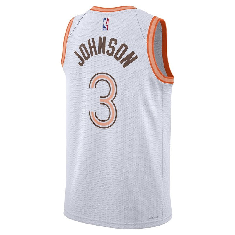 Keldon Johnson San Antonio Spurs Unisex 23/24 NBA Jersey - White - City Edition