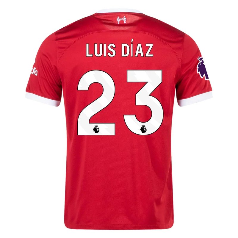 Luis D��az Liverpool 23/24 I Home Jersey - Fan Version