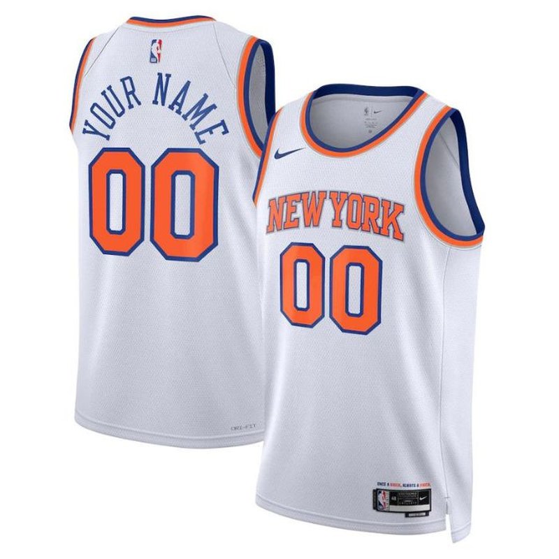 New York Knicks Unisex 2023 White NBA Jersey - Association Edition