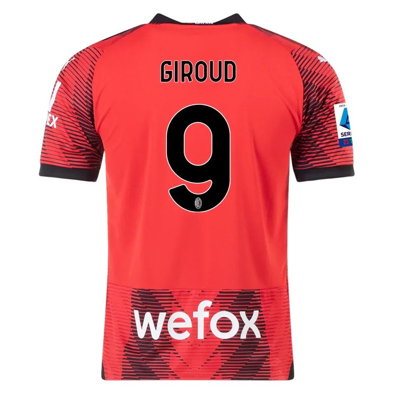 Olivier Giroud AC Milan 23/24 I Home Jersey - Fan Version