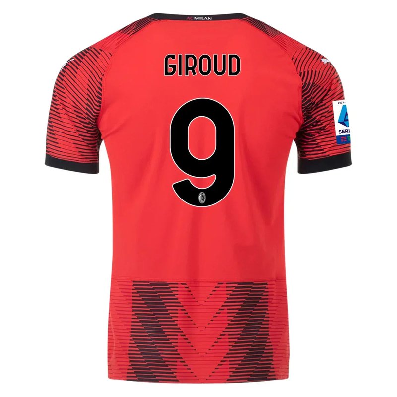 Olivier Giroud AC Milan 23/24 I Home Jersey - Player Version