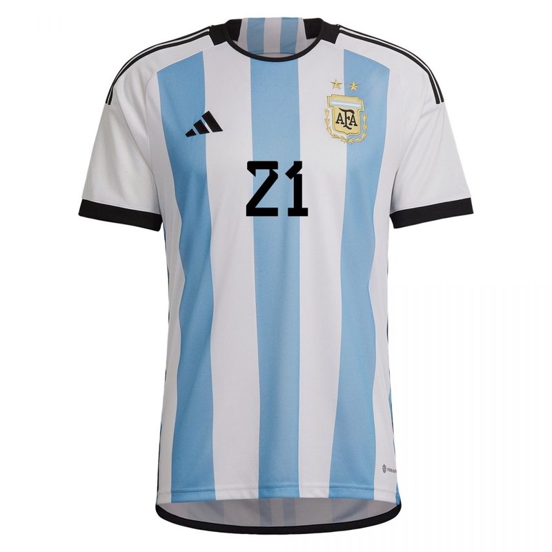 Paulo Dybala Argentina 22/23 I Home Jersey - Fan Version