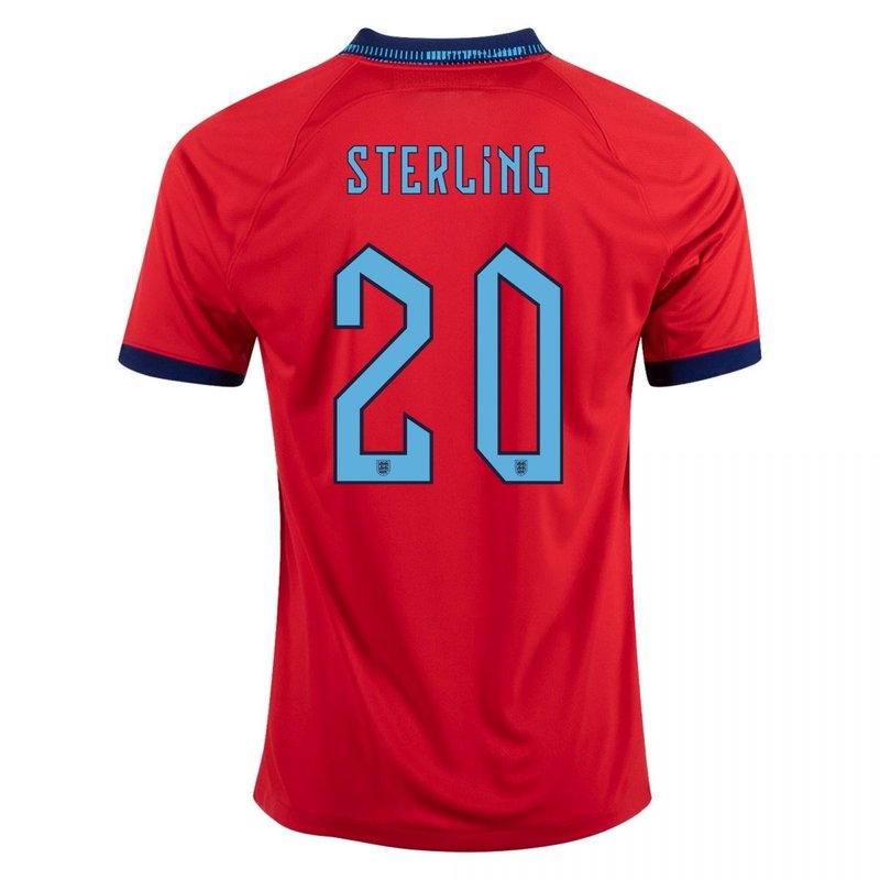 Raheem Sterling England 22/23 II Away Jersey - Fan Version