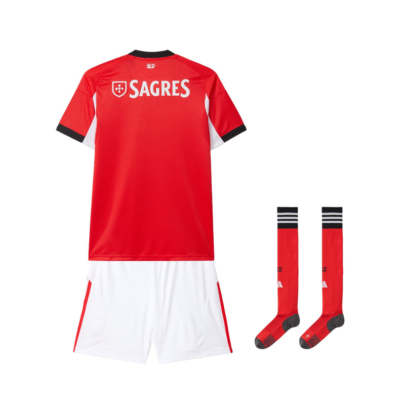 Kit de Criança - Benfica Principal 2025/26 Com Meias