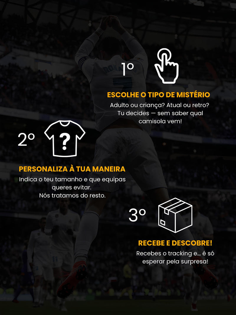 Camisola Mistério - Atuais
