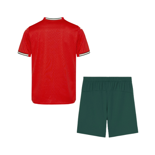 Kit de Criança - Portugal Principal 2025/26 - Mundial 2026 Com Meias