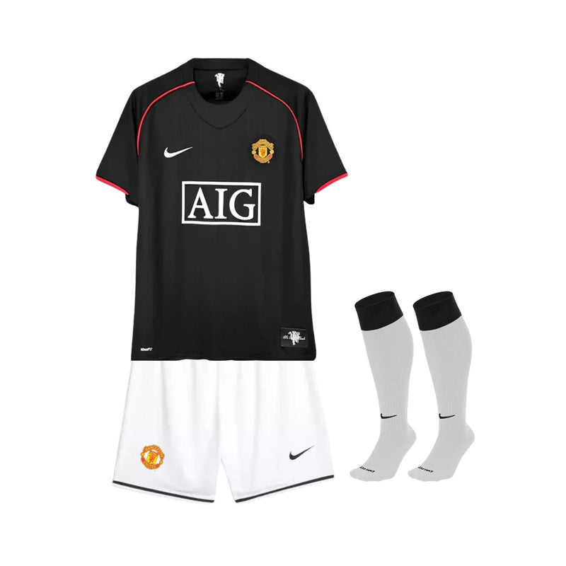 Kit de Criança - Manchester United Alternativa 07/08 Com Meias¹