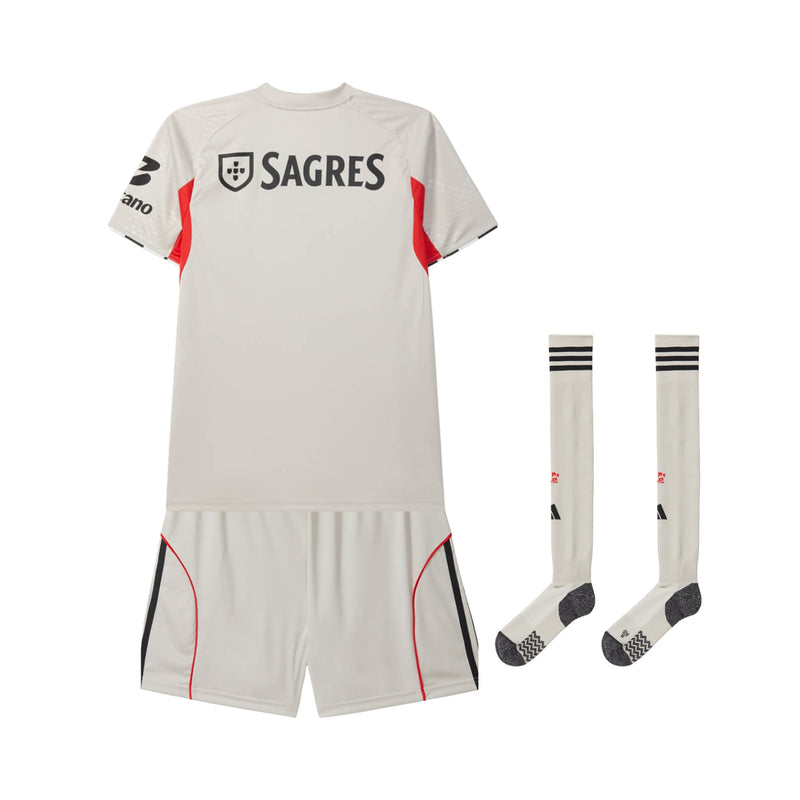 Kit de Criança - Benfica Alternativa 2025/26 Com Meias