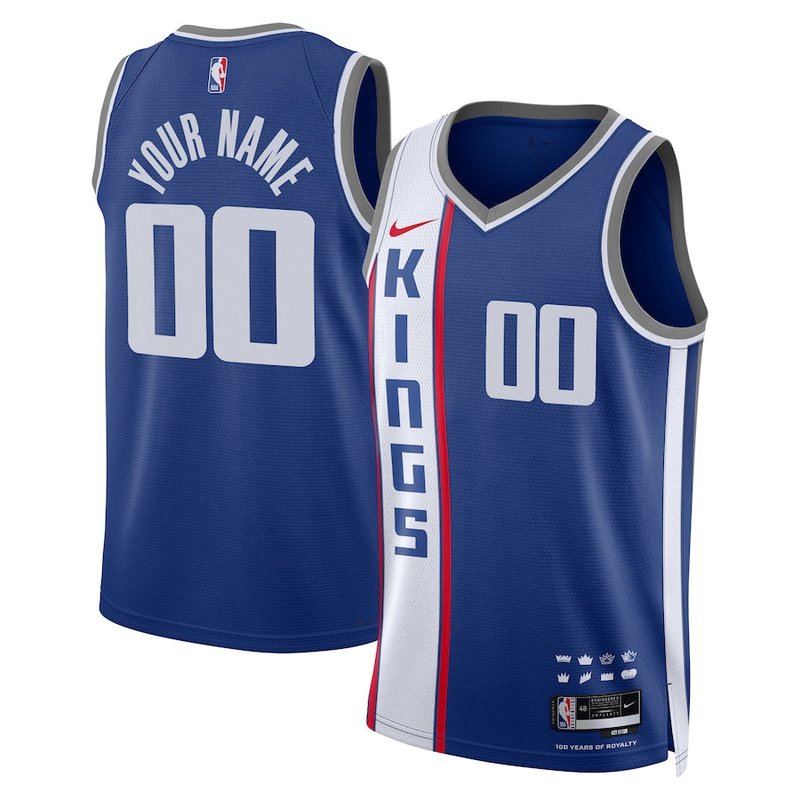 Sacramento Kings Unisex 23/24 NBA Jersey - Blue - City Edition