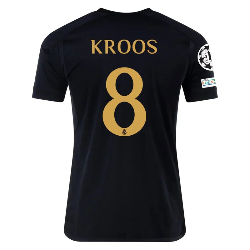 Toni Kroos Real Madrid 23/24 III Third Jersey - Fan Version