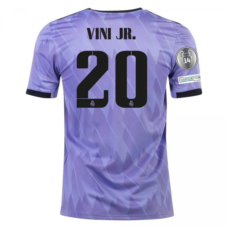 Vinicius Jr. Real Madrid 22/23 UCL II Away Jersey - Fan Version