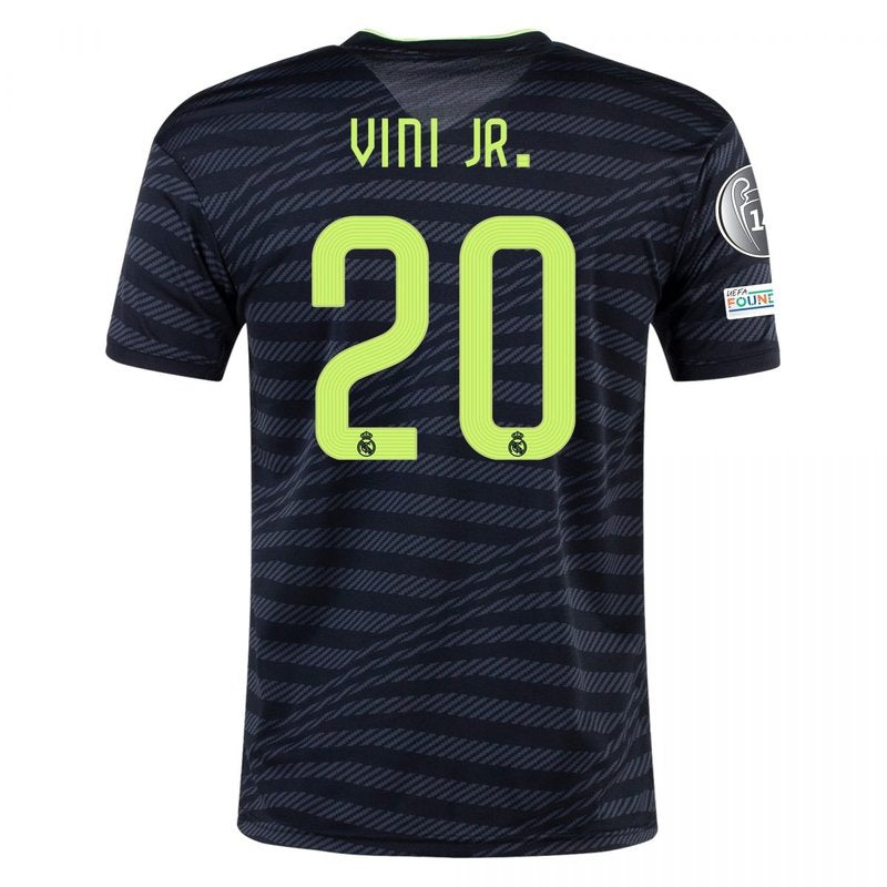 Vinicius Jr. Real Madrid 22/23 UCL III Third Jersey - Fan Version