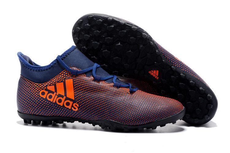 Adidas X Tango 17.3 Turf Soccer Cleats Purple Crimson Deep Blue