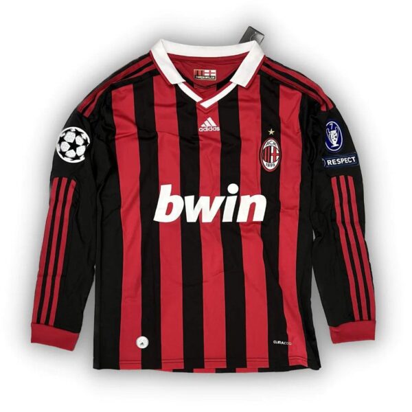 091_1024x_583f7e64-897e-4754-83be-7d922cc500ca Milan Home Retro Long Sleeve 2009/10 - Imagem 1