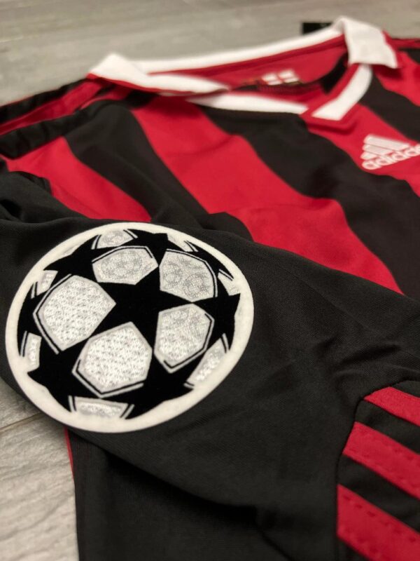 Milan Home Retro Long Sleeve 2009/10 - Imagem 4