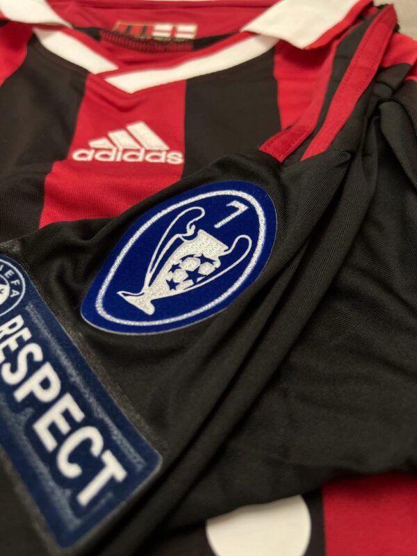 Milan Home Retro Long Sleeve 2009/10 - Imagem 3