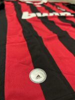 Milan Home Retro Long Sleeve 2009/10 - Imagem 7