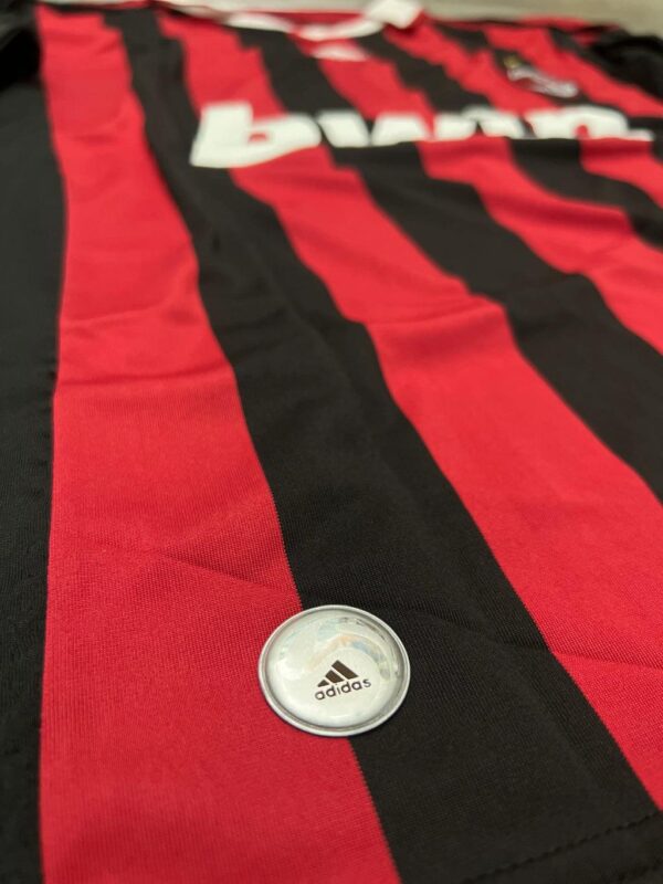 Milan Home Retro Long Sleeve 2009/10 - Imagem 7